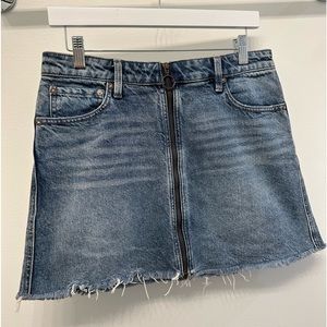 We The Free Denim Skirt